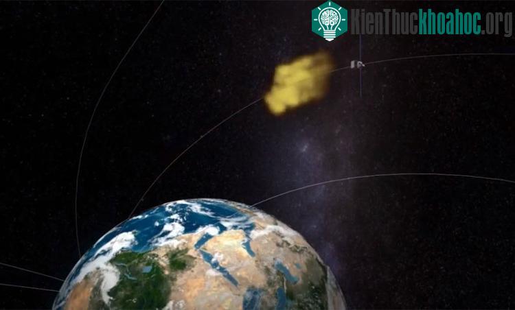 Kính thiên văn Fermi là một trạm quan sát quay xung quanh Trái Đất. (Ảnh: NASA).