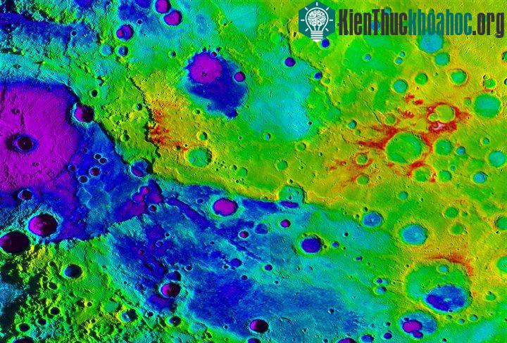 Những thung lũng rộng lớn của sao Thủy. (Ảnh: NASA).