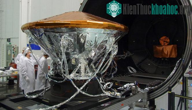 Robot Schiaparelli - (Ảnh: ESA).