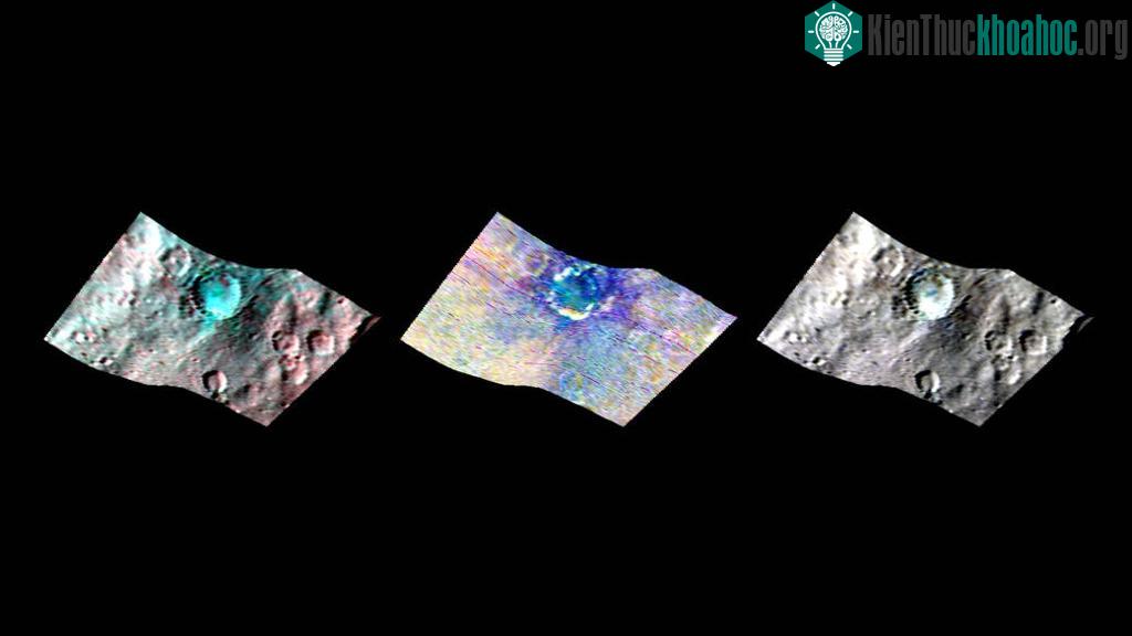 Tàu vũ trụ Dawn của NASA sử dụng bản đồ phổ lập hồng ngoại (VIR) để quan sát tiểu hành tinh Ceres. (Nguồn ảnh: Space.com)
