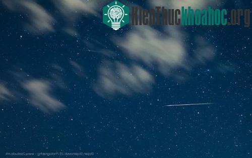 Hình ảnh mưa sao băng Perseid năm 2016. (Ảnh: Sapce.)
