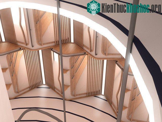 Có lẽ căn buồng con nhộng này có thể được mang xuống bề mặt Sao Hỏa và sử dụng như một ngôi nhà dành cho những người định cư ở đó.
