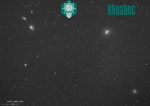 M95, M96, M105 - Chòm Leo