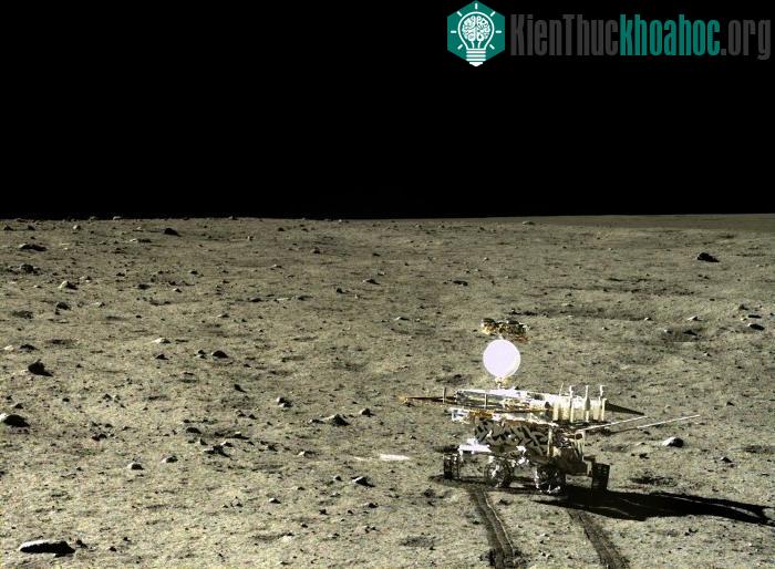 Robot thám hiểm Mặt Trăng của Trung Quốc. (Ảnh: CNSA).