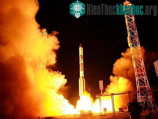 Vệ tinh viễn thông Eutelsat 3В đã được phóng thành công. (Ảnh: pronedra.ru)
