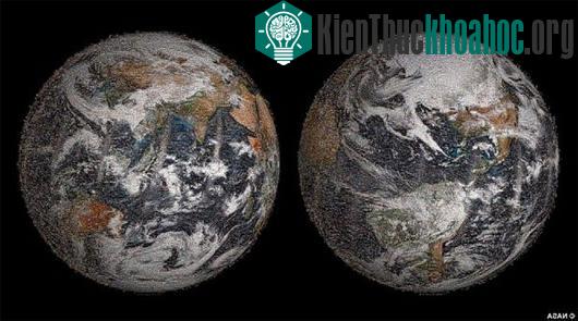 Bức ảnh "selfie" của Trái Đất. (Nguồn: NASA)