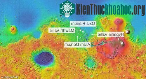 Nguồn: NASA/MOLA.