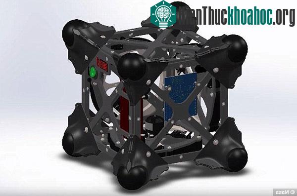 Cấu trúc robot có hình một khối lập phương - (Ảnh:&nbsp;tech.sina.com.cn).