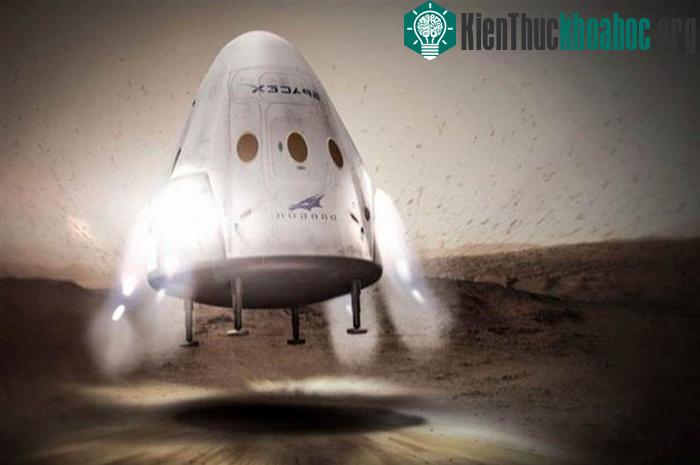 Tàu vũ trụ Dragon của SpaceX. (Ảnh: NBCNews).