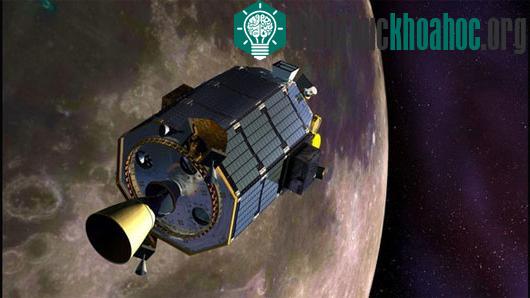 Tàu vũ trụ LADEE đã bay vào quỹ đạo Mặt Trăng thành công. (Ảnh: NASA)