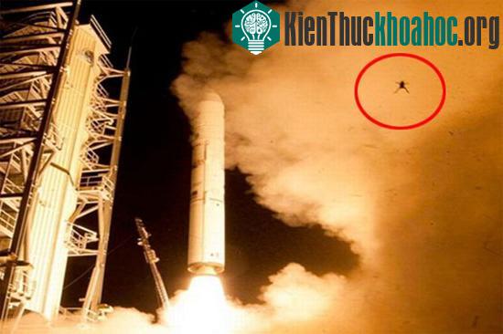 Con ếch được phóng lên không trung cùng tàu vũ trụ LADEE. (Ảnh: NASA)