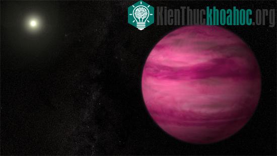 Hành tinh GJ 504b xoay quanh ngôi sao của nó ở khoảng cách tương đối lớn. (Ảnh: Space)