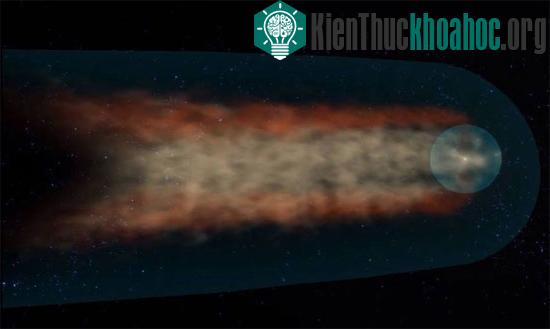 Cái đuôi ấn tượng của hệ mặt trời - (Ảnh: NASA)