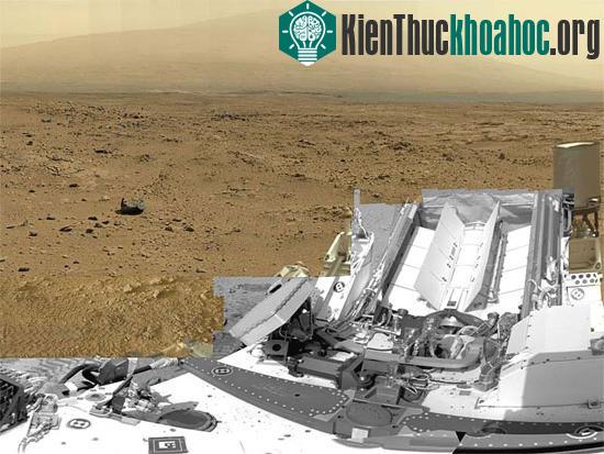 Xe tự hành chụp toàn cảnh sao Hỏa