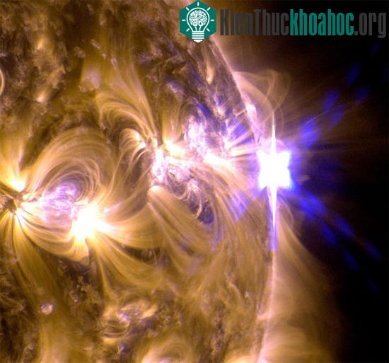 Mặt trời tạo vết lóa cấp X đầu tiên trong năm - (Ảnh: NASA)