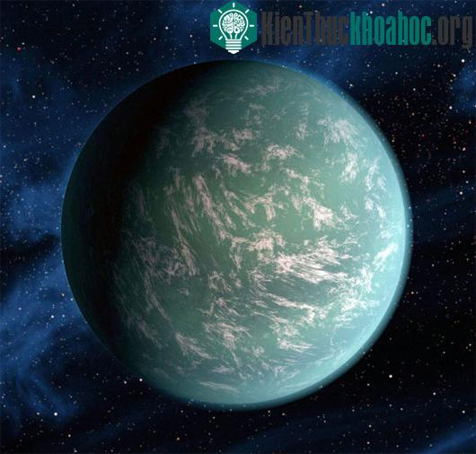 Cuối năm 2011, NASA xác nhận hành tinh đầu tiên Kepler-22b nằm trong “khu vực&nbsp;có thể nuôi dưỡng sự sống” - (Ảnh: UPI/NASA/Ames/JPL-Caltech)
