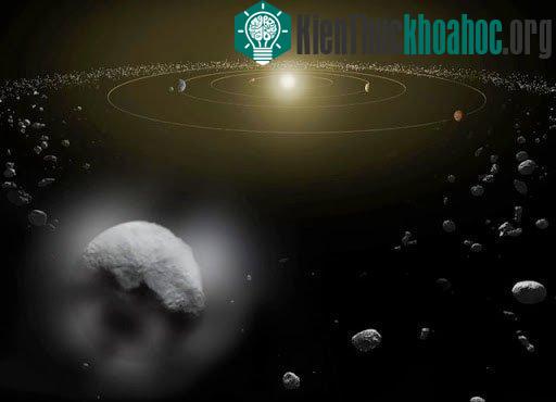Hành tinh lùn Ceres cư trú trong vành đai tiểu hành tinh chính của hệ mặt trời - (Ảnh: NASA/JPL)