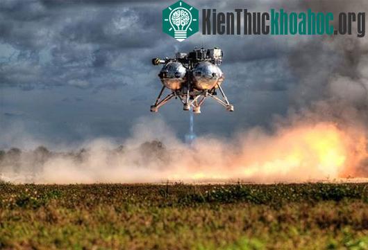 NASA trình diễn tàu đổ bộ mặt trăng Morpheus