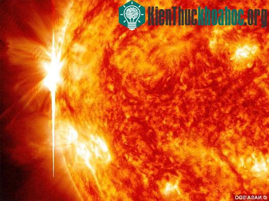 Mặt trời đang hoạt động ở cường độ cao trong vòng một tuần qua - (Ảnh: NASA)