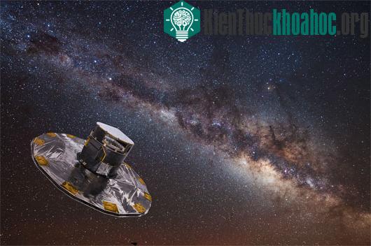 Tàu vũ trụ Gaia có nhiệm vụ lập bản đồ dải Ngân hà - (Ảnh: ESA)