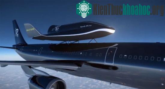 Mô hình phóng tàu con thoi từ máy bay chở khách Airbus A300.