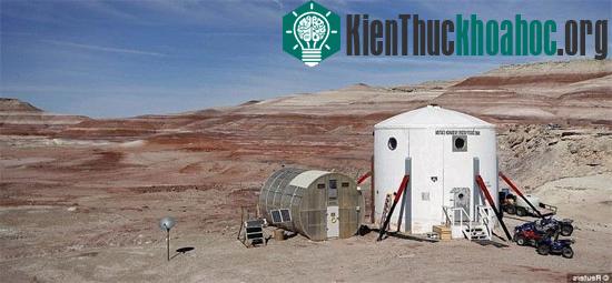 Trạm MDRS được đặt tại sa mạc Utah (Mỹ) - nơi có những đặc điểm tương đồng với sao Hỏa.