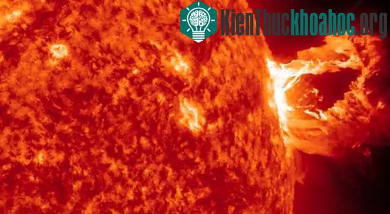 Số lượng vết đen trên mặt trời đang ở mức cực thấp. (Ảnh: NASA)