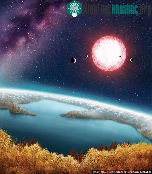 Ảnh NASA phát họa về cảnh quan trên Kepler- 186f