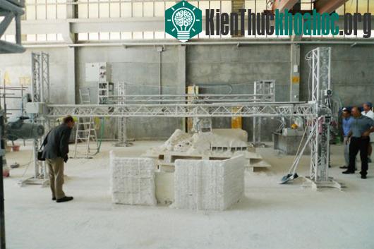 Thử nghiệm xây dựng bằng máy in 3D