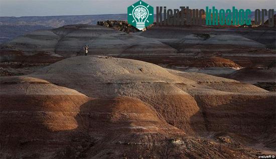 Sạc mạc ở Utah có địa hình và điều kiện khí hậu tương đối giống hành tinh đỏ.