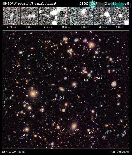 HUDF 2012 - (Ảnh: NASA)