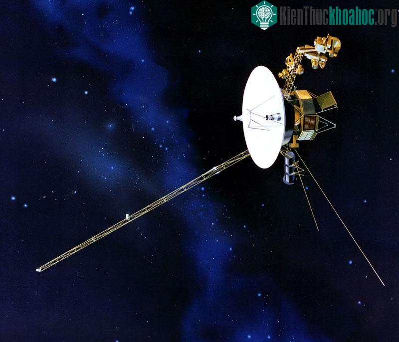 Hình minh họa tàu Voyager 1.