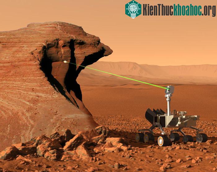 ChemCam có thể được coi là một khẩu súng laser nặng ký với bất kỳ vũ khí nào trên Trái đất.