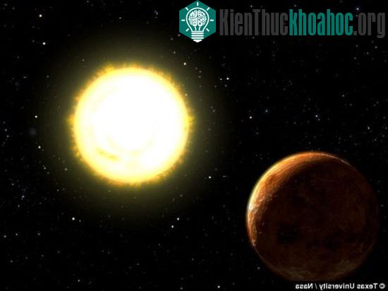 55 Cancri E, quay quanh một ngôi sao giống như Mặt trời được gọi là 55 Cancri