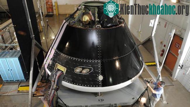 Mô hình tàu Orion mà NASA đang thử nghiệm - (Ảnh: NASA)