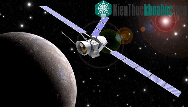 Hình minh họa phi thuyền BepiColumbo bay quanh sao Thủy. (Ảnh: ESA)