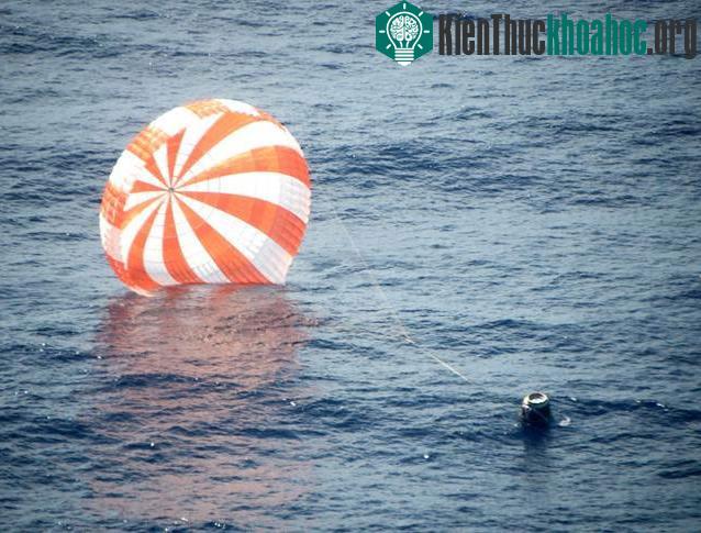 SpaceX trở về mang theo chuyến hàng khác thường.