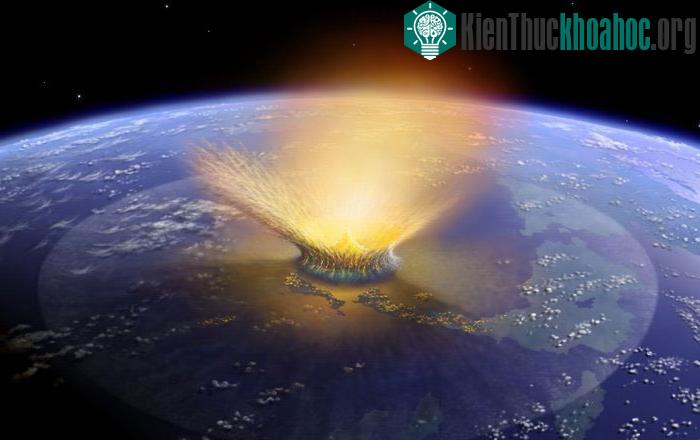 Giới chuyên gia đang nghi ngờ chính thiên thạch đã kích hoạt Kỷ Băng hà - (Ảnh: NASA)