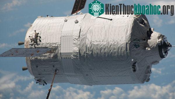 Tàu tiếp tế Edoardo Amaldi của châu Âu - (Ảnh: NASA)