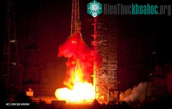 Vệ tinh Thiên Liên I-02 được phóng lên từ trung tâm phóng vệ tinh Tây Xương.