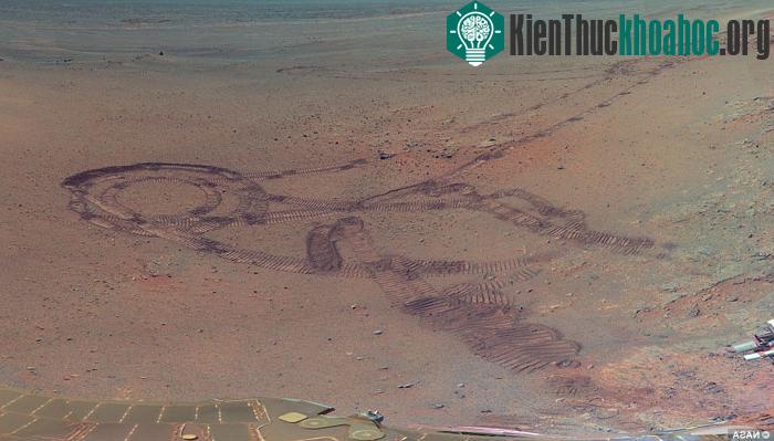 Toàn cảnh bề mặt sao Hỏa từ tàu vũ trụ Opportunity