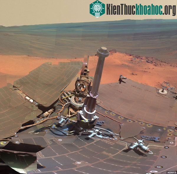 Toàn cảnh bề mặt sao Hỏa từ tàu vũ trụ Opportunity