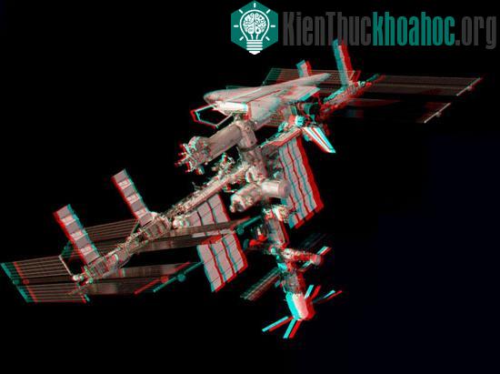 Hình ảnh 3D đầu tiên về trạm vũ trụ quốc tế