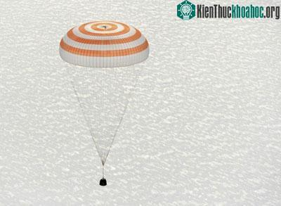 Tàu vũ trụ Soyuz trở về trái đất ảnh 1