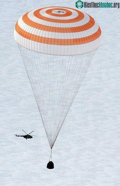 Tàu vũ trụ Soyuz trở về trái đất ảnh 2