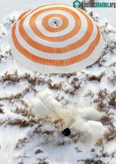 Tàu vũ trụ Soyuz trở về trái đất ảnh 4