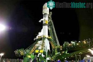 Tên lửa Soyuz-FG (Ảnh: AFP)