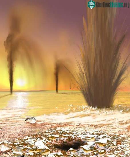Những mạch phun trên sao Hỏa