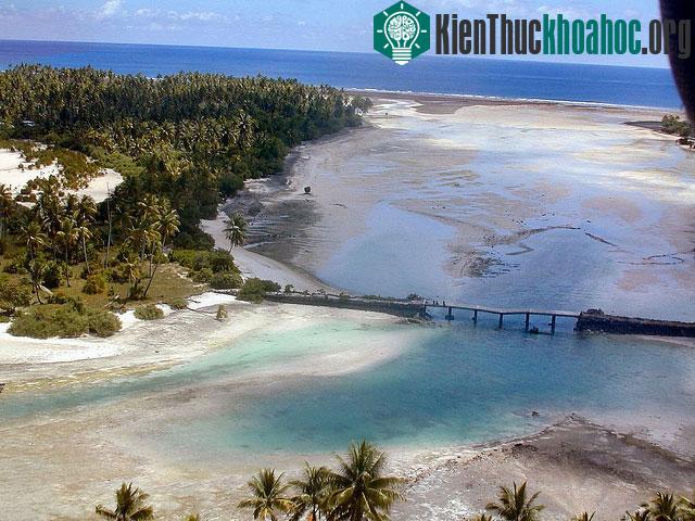 Đảo Kiribati ở Thái Bình Dương. (Ảnh: kiritours.com)