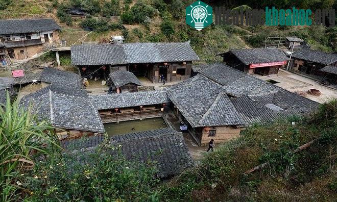 Xung quanh làng có những cánh rừng rậm rạp cùng không khí trong lành.
